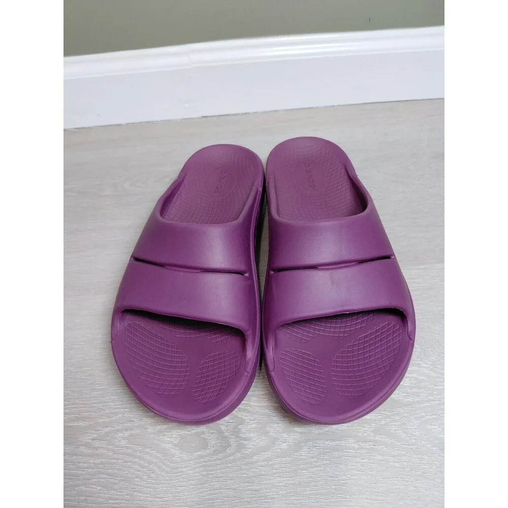 OOFOS OOahh Slide,Purple Lightweight Recovery US Men’s 8 Women’s 10 EU 41